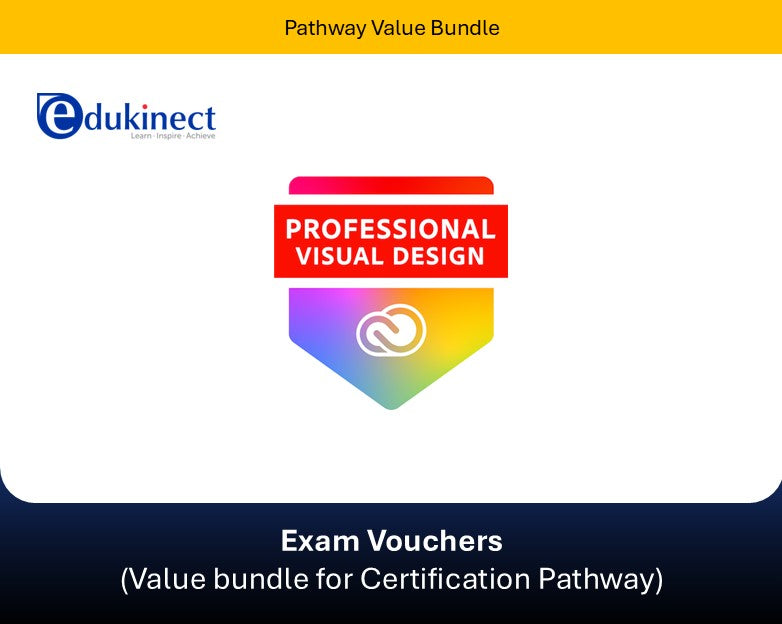 Adobe Certified Professional in Visual Design Pathway Exam Vouchers Bundle