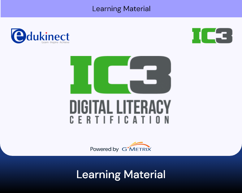 Learnkey (LearnKey) IC3 Digital Literacy Individual License Full Suite (GMetrix