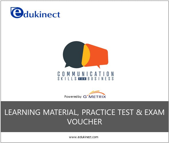 Communication Skills for Business (CSB) Courseware, Practice Test & Exam Voucher