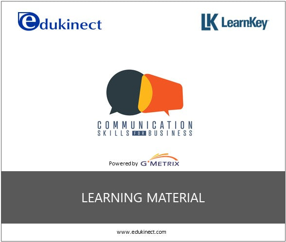 Learnkey Communication Skills for Business (CSB) Learning Material (GMetrix Platform)