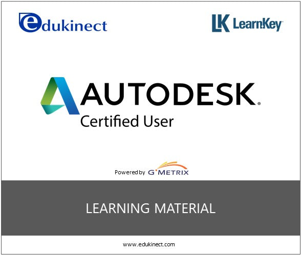 LearnKey ACU Individual User License AutoCAD, Inventor, Revit (GMetrix platform)