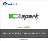 IC3 GS5 Spark Exam Voucher with Retake and Practice Test (K12/HED)