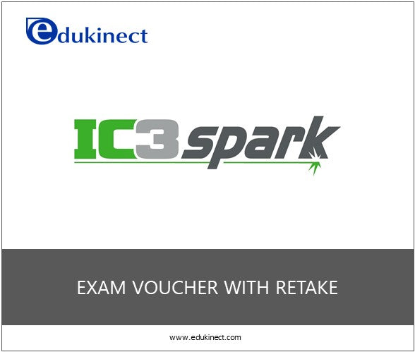 IC3 GS5 Spark Exam Voucher with Retake
