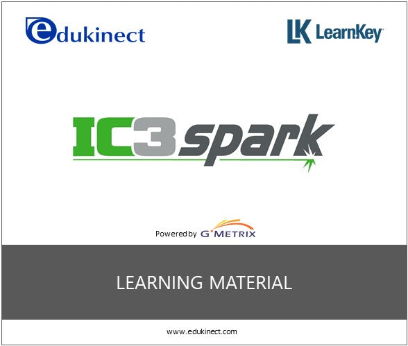 (LearnKey) IC3 Spark GS5 Single User License (GMetrix Platform)