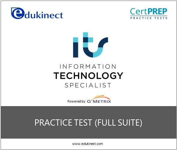 (CertPREP) IT Specialist Practice Tests Individual License - Full Suite (GMetrix Platform)