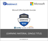 MOS Learning Material by LearnKey - Single Title