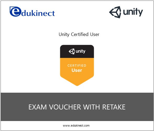 Unity Certified User (UCU) Exam Voucher with Retake
